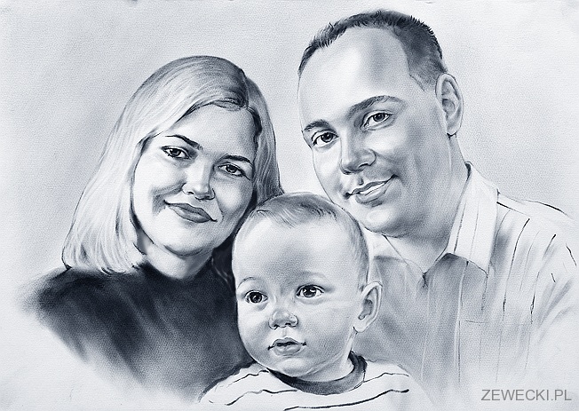 portret rodziny z dzieckiem 2